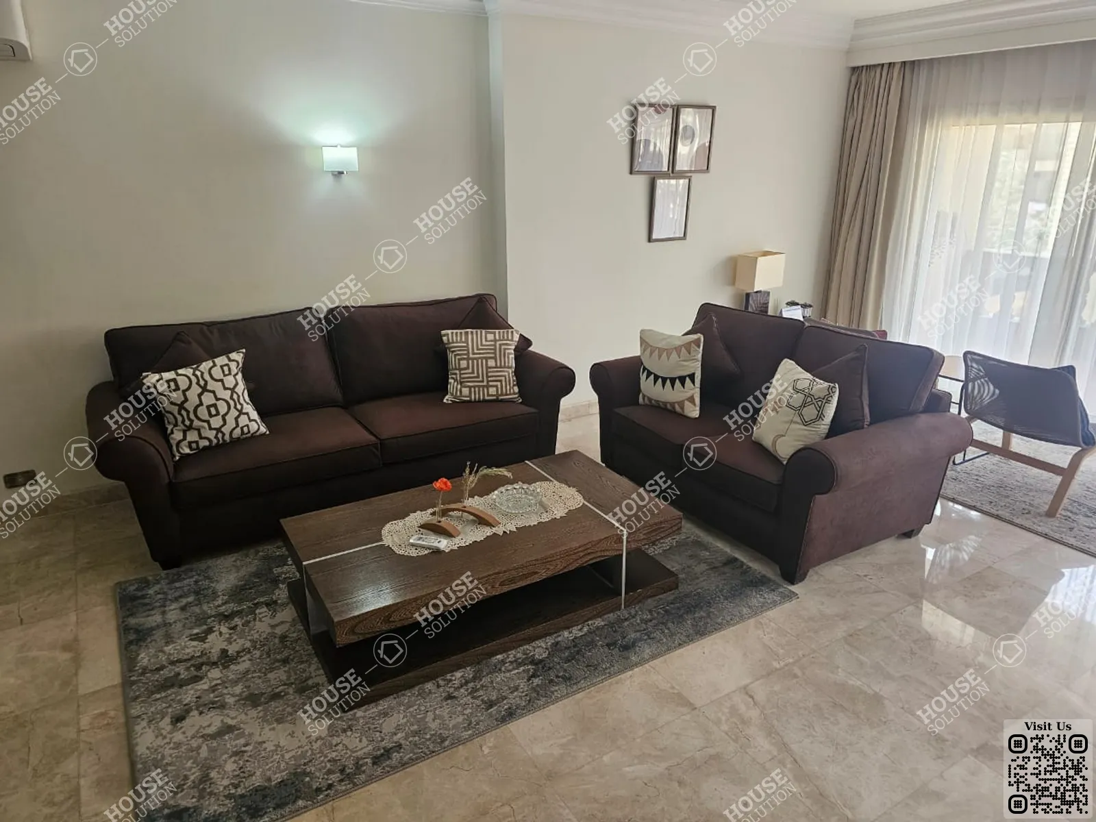 RECEPTION  @ Apartments For Rent In Maadi Maadi Sarayat Area: 280 m² consists of 3 Bedrooms 3 Bathrooms Modern furnished 5 stars #5865-2