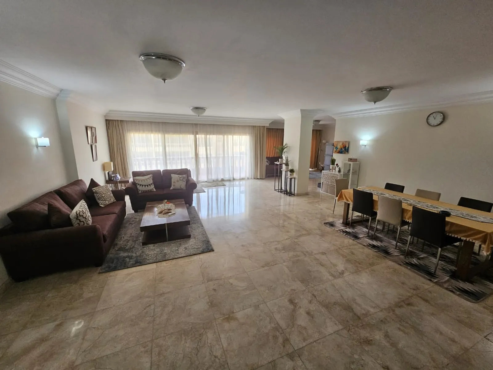 شقق للبيع في المعادي سرايات المعادي مساحة: 280 م² تتكون من 3 غرفة 3 حمام مفروش مودرن 5 نجوم #5865