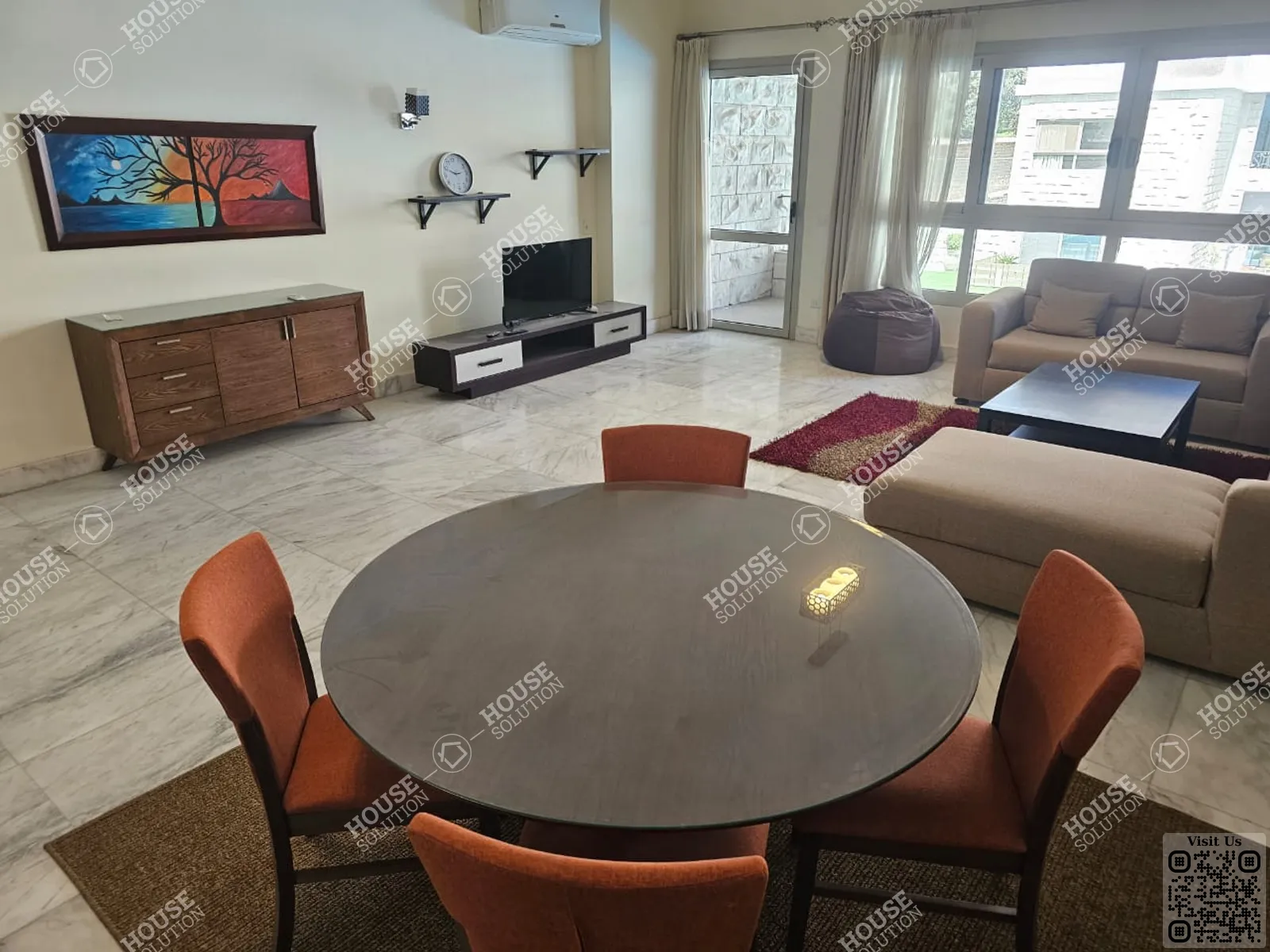 RECEPTION @ Apartments For Rent In Maadi Maadi Sarayat Area: 185 m² consists of 3 Bedrooms 3 Bathrooms Modern furnished 5 stars #5867-0