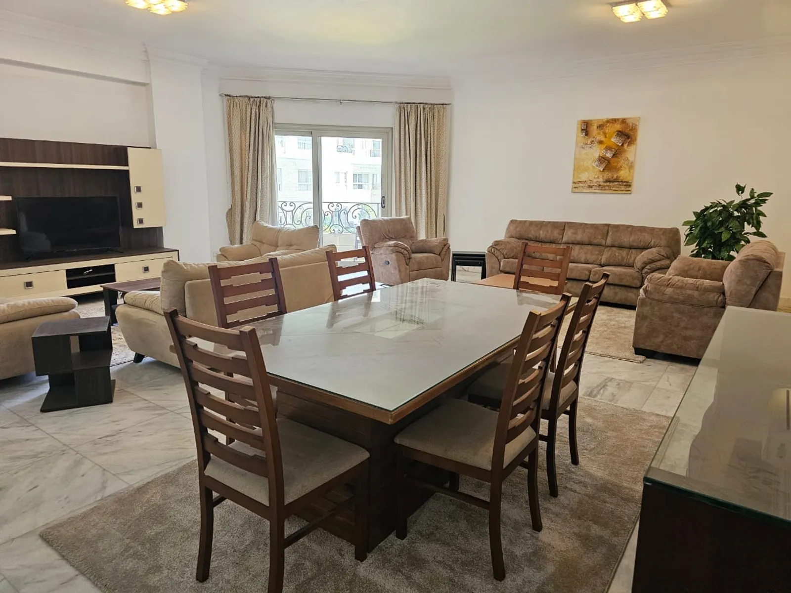 Apartments For Sale In Maadi Maadi Sarayat Area: 165 m² consists of 3 Bedrooms 3 Bathrooms Modern furnished 5 stars #5869