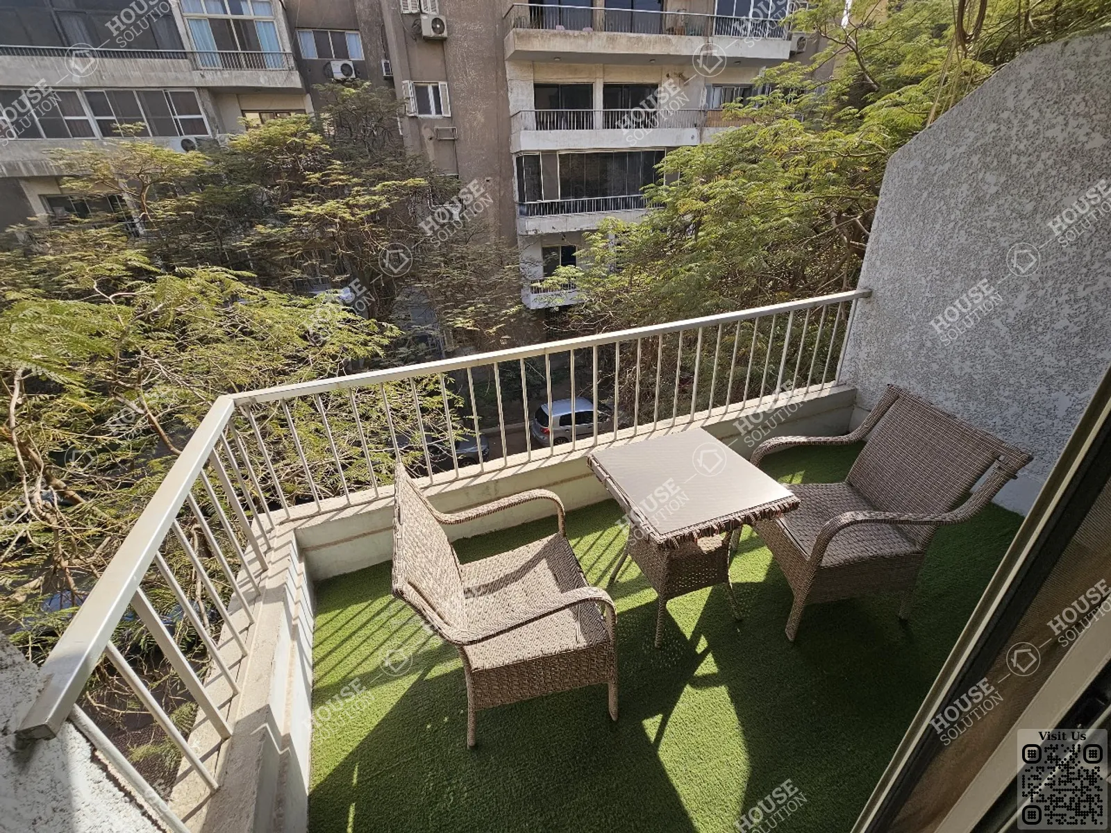 BALCONY  @ Apartments For Rent In Maadi Maadi Degla Area: 125 m² consists of 2 Bedrooms 2 Bathrooms Modern furnished 5 stars #5870-2
