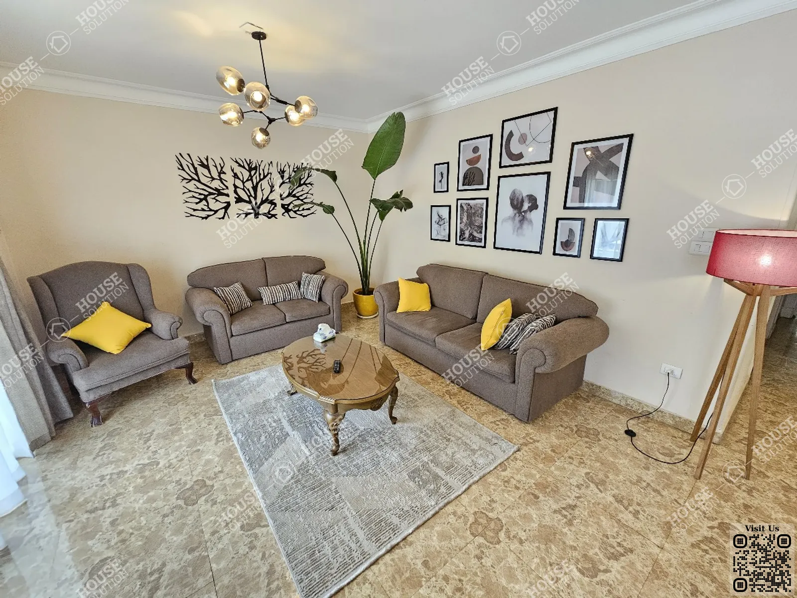 RECEPTION  @ Apartments For Rent In Maadi Maadi Degla Area: 125 m² consists of 2 Bedrooms 2 Bathrooms Modern furnished 5 stars #5870-0