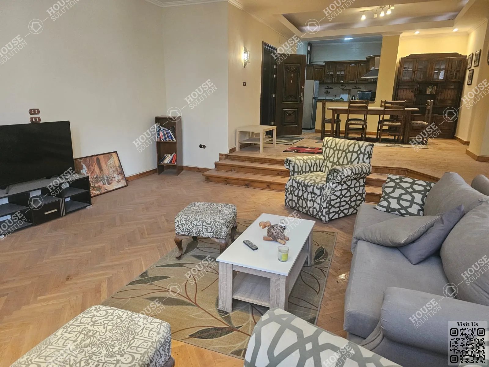 RECEPTION @ Apartments For Rent In Maadi Maadi Sarayat Area: 165 m² consists of 3 Bedrooms 2 Bathrooms Furnished 5 stars #5874-2