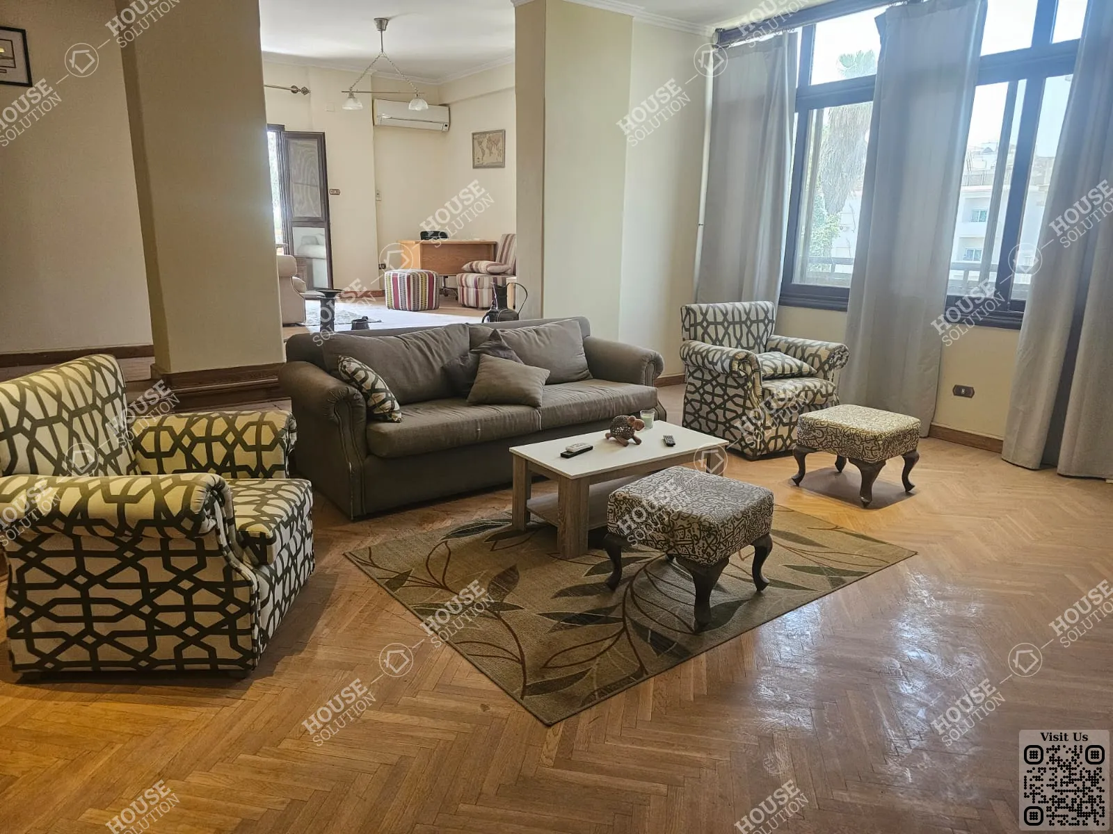 RECEPTION @ Apartments For Rent In Maadi Maadi Sarayat Area: 165 m² consists of 3 Bedrooms 2 Bathrooms Furnished 5 stars #5874-0