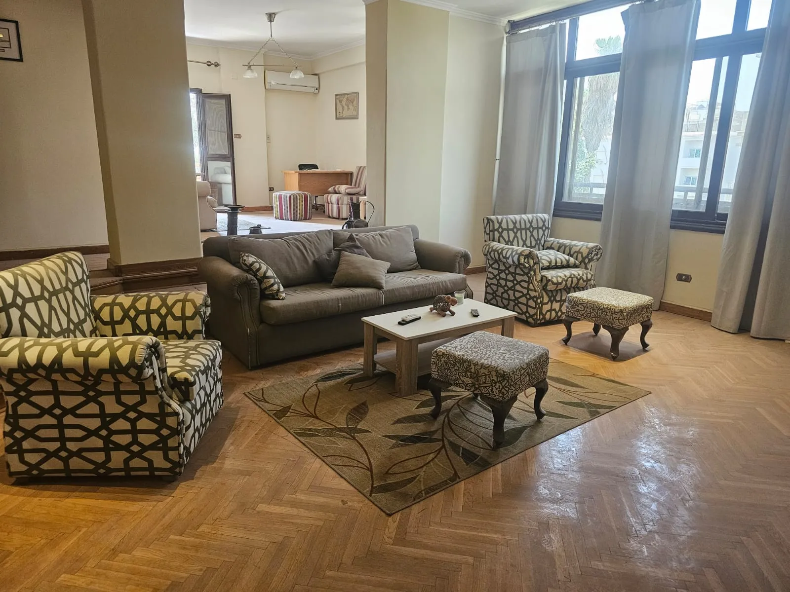 Apartments For Sale In Maadi Maadi Sarayat Area: 165 m² consists of 3 Bedrooms 2 Bathrooms Furnished 5 stars #5874
