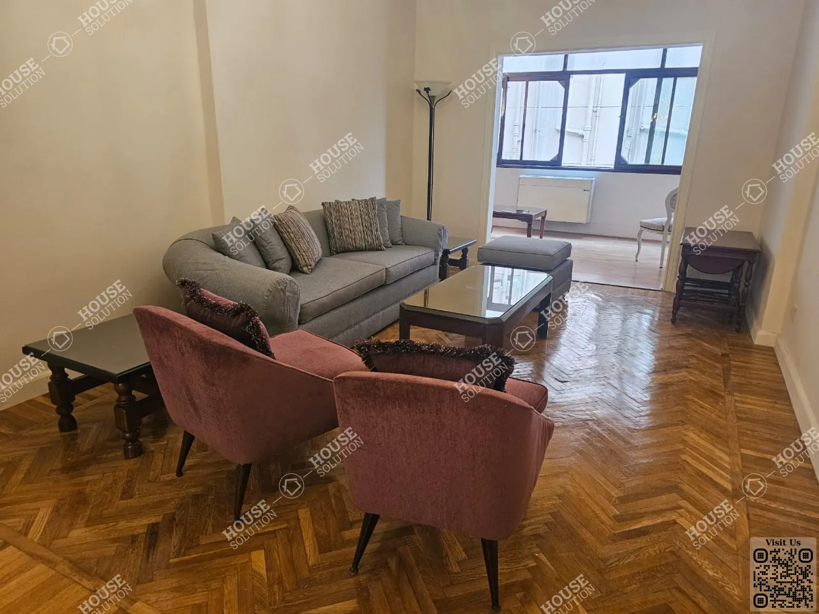 RECEPTION @ Apartments For Rent In Maadi Maadi Sarayat Area: 125 m² consists of 2 Bedrooms 2 Bathrooms Modern furnished 5 stars #5875-0