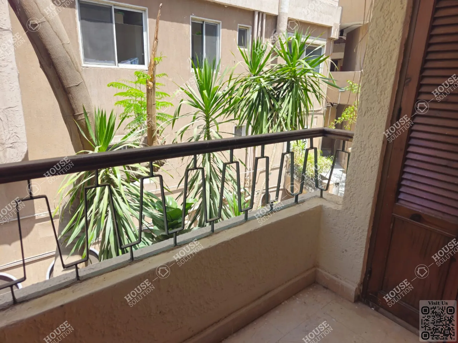BALCONY  @ Apartments For Rent In Maadi Maadi Degla Area: 185 m² consists of 3 Bedrooms 3 Bathrooms Semi furnished 5 stars #5876-2