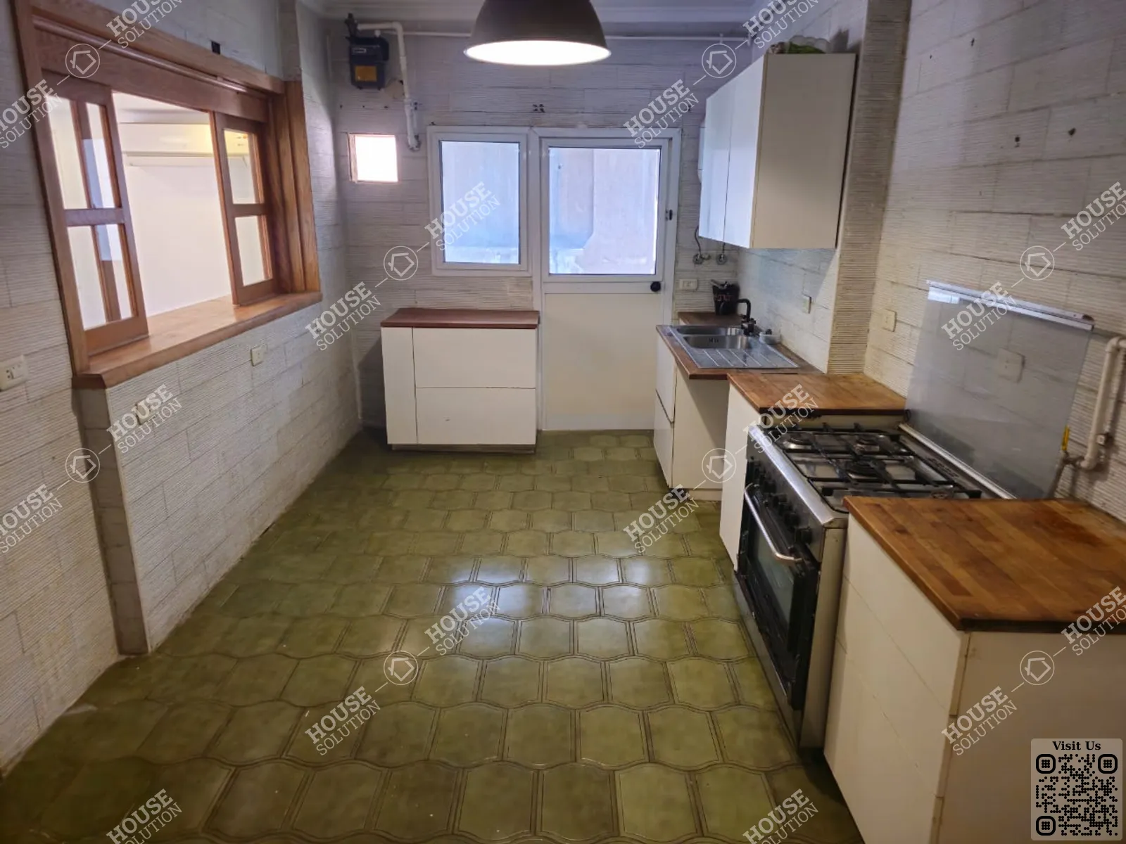 KITCHEN  @ Apartments For Rent In Maadi Maadi Degla Area: 185 m² consists of 3 Bedrooms 3 Bathrooms Semi furnished 5 stars #5876-1