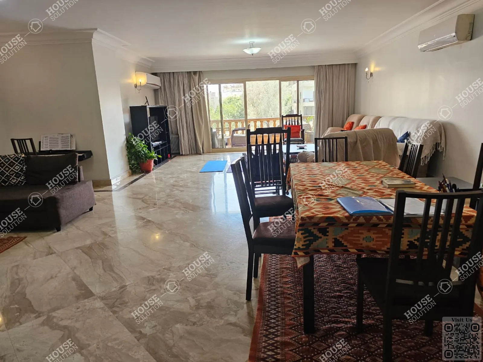 RECEPTION  @ Penthouses For Rent In Maadi Maadi Sarayat Area: 450 m² consists of 4 Bedrooms 5 Bathrooms Semi furnished 5 stars #5878-2