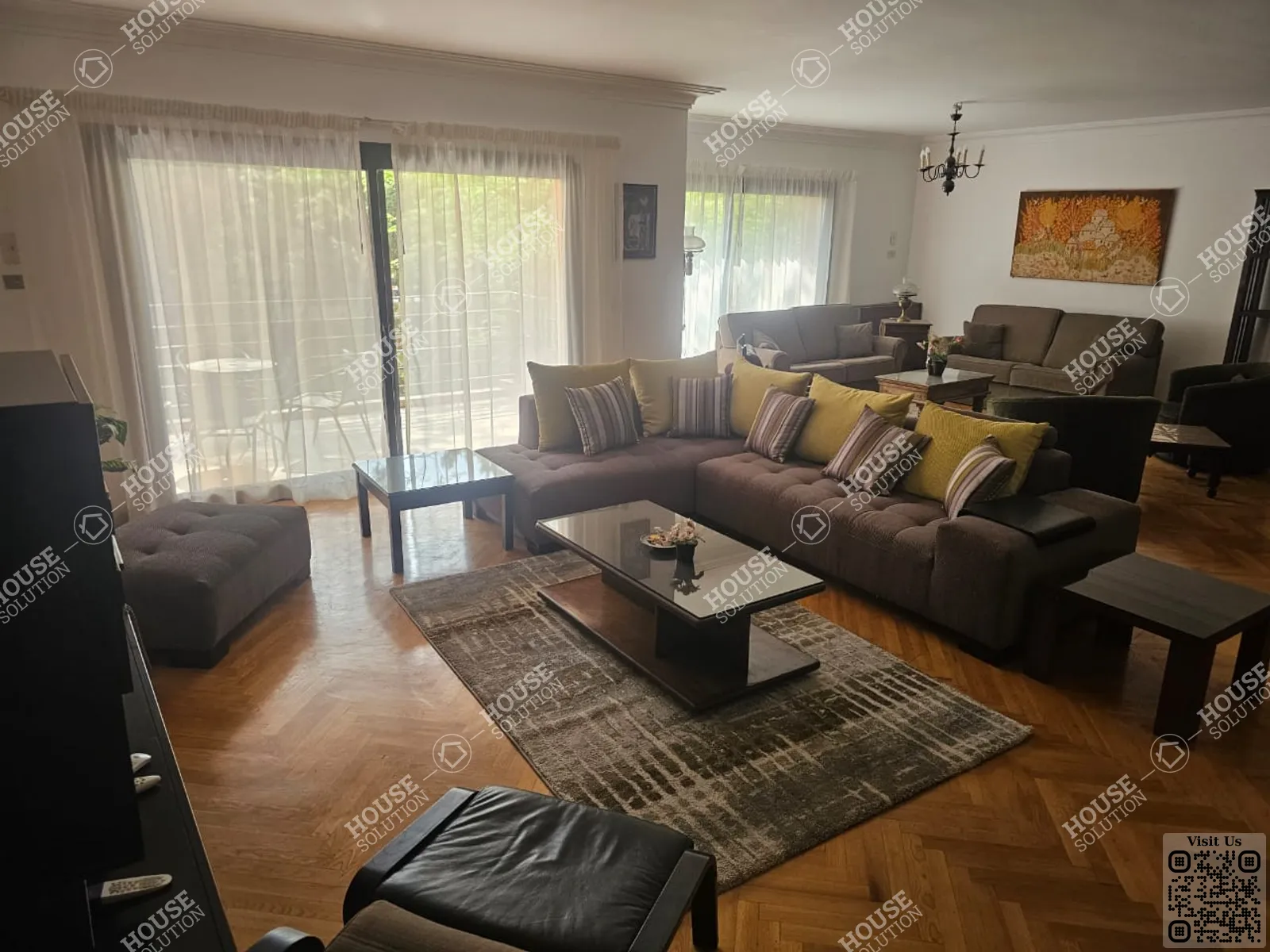 RECEPTION @ Apartments For Rent In Maadi Maadi Sarayat Area: 185 m² consists of 3 Bedrooms 3 Bathrooms Furnished 5 stars #5881-0