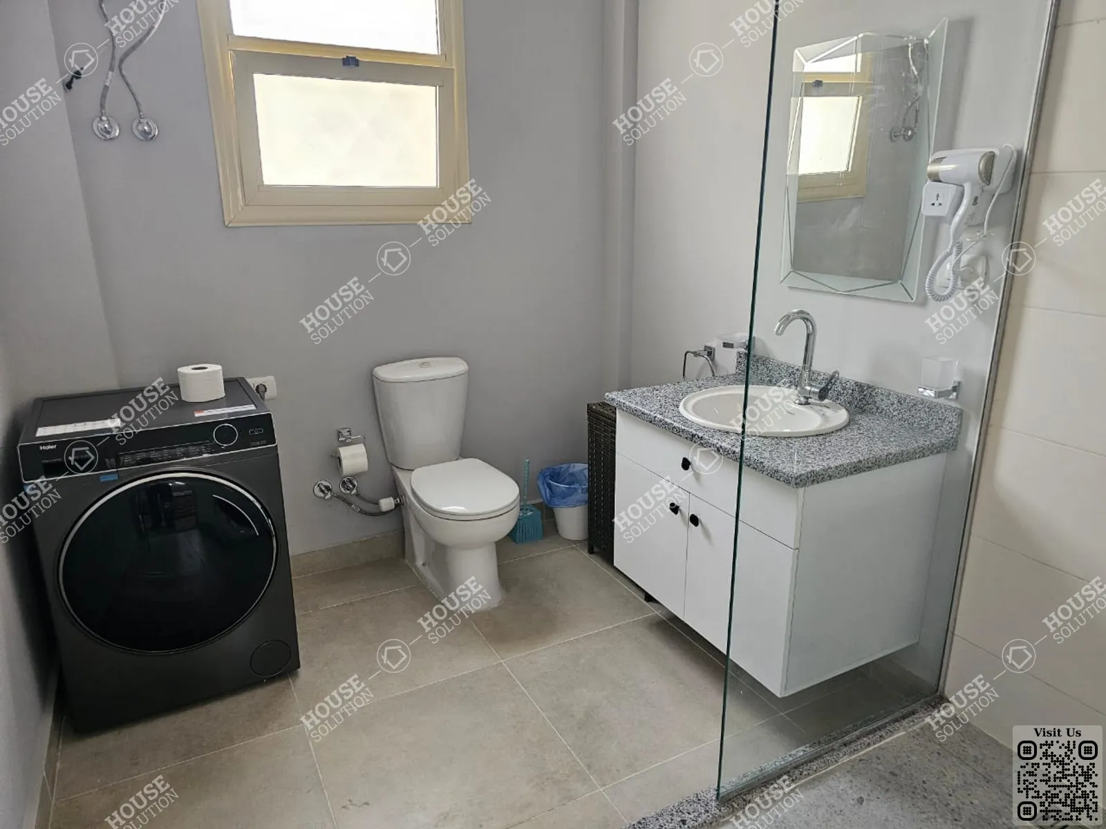 BATHROOM  @ Studios For Rent In Maadi Maadi Sarayat Area: 90 m² consists of 1 Bedrooms 1 Bathrooms Modern furnished 5 stars #5884-2