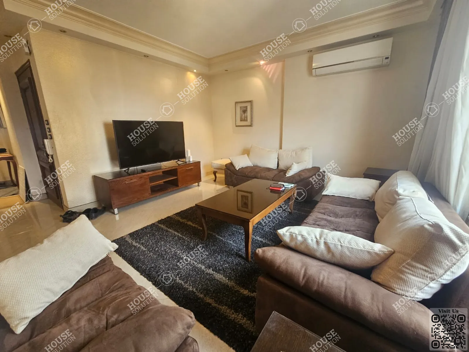 RECEPTION  @ Apartments For Rent In Maadi Maadi Degla Area: 175 m² consists of 3 Bedrooms 2 Bathrooms Furnished 5 stars #5887-0