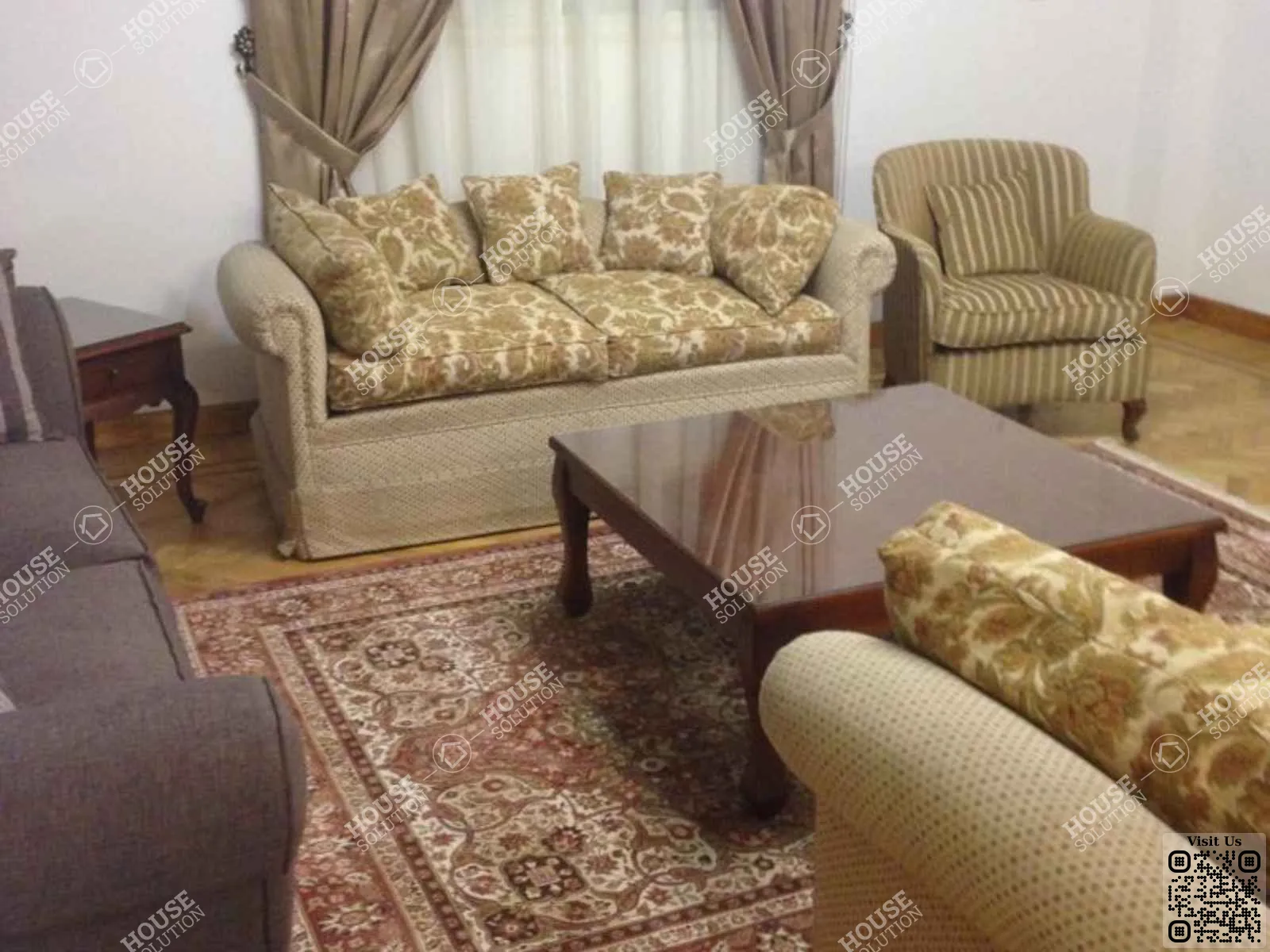 RECEPTION  @ Apartments For Rent In Maadi Maadi Sarayat Area: 170 m² consists of 3 Bedrooms 2 Bathrooms Furnished 5 stars #5888-0