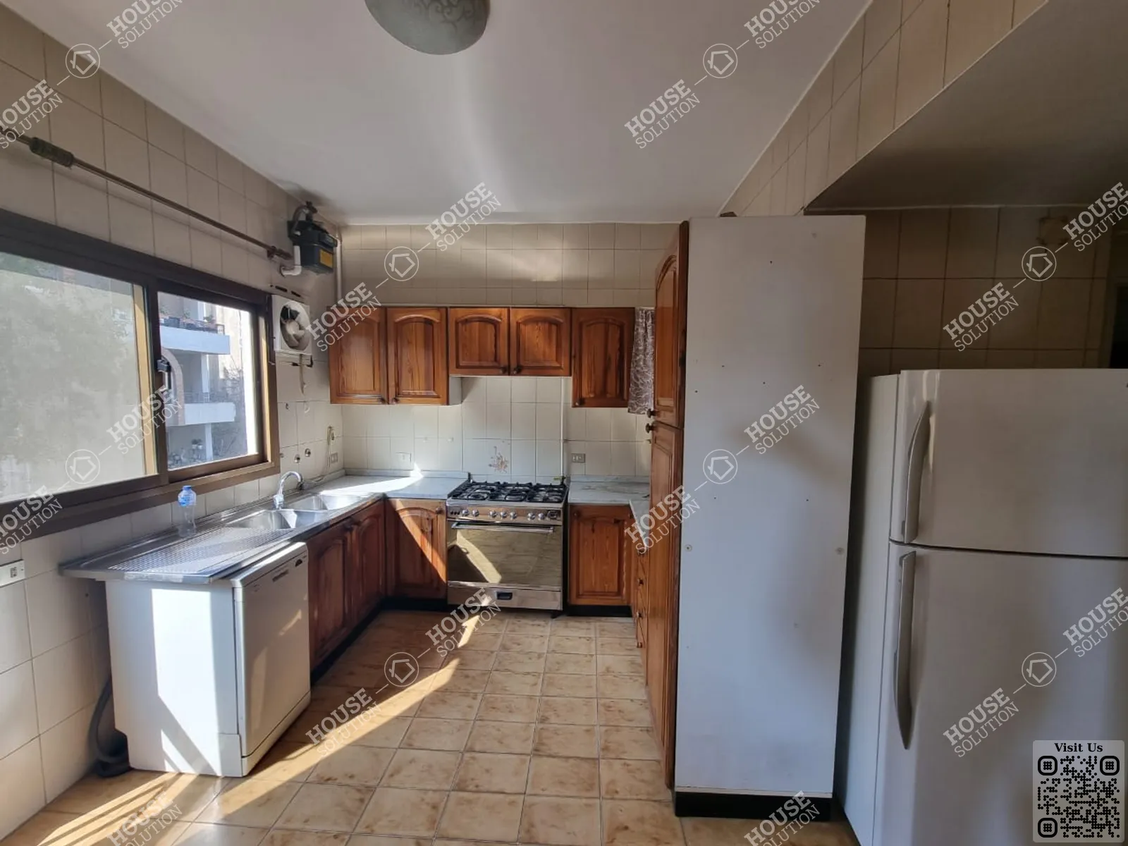 KITCHEN @ Apartments For Rent In Maadi Maadi Sarayat Area: 160 m² consists of 3 Bedrooms 2 Bathrooms Furnished 5 stars #5889-2