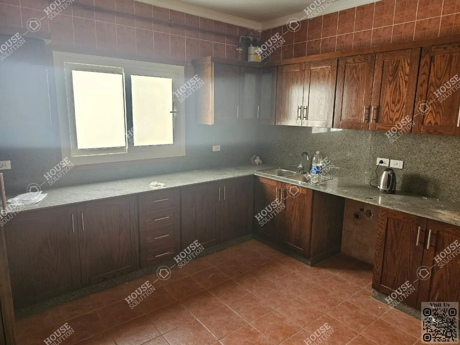 KITCHEN  @ Apartments For Rent In Maadi Maadi Sarayat Area: 280 m² consists of 3 Bedrooms 3 Bathrooms Semi furnished 5 stars #5892-2
