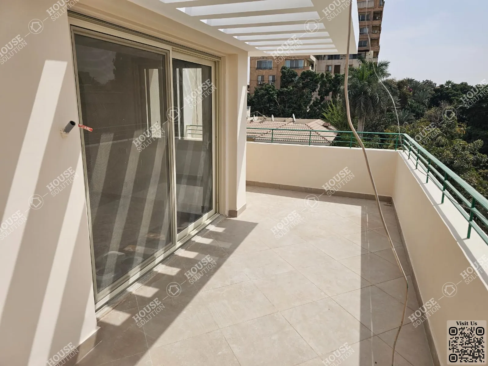 BALCONY  @ Apartments For Rent In Maadi Maadi Sarayat Area: 125 m² consists of 2 Bedrooms 2 Bathrooms Semi furnished 5 stars #5896-1