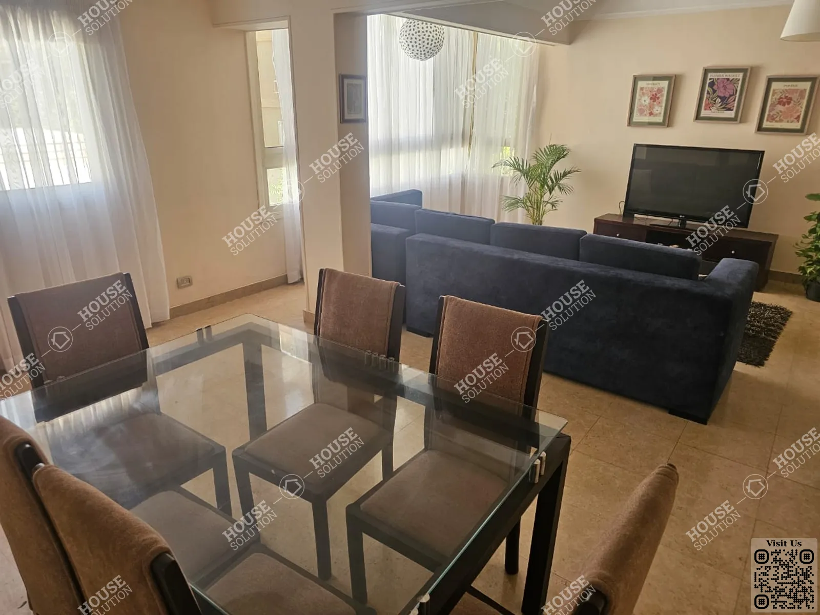 DINING AREA @ Apartments For Rent In Maadi Maadi Degla Area: 130 m² consists of 2 Bedrooms 1 Bathrooms Modern furnished 5 stars #5898-2