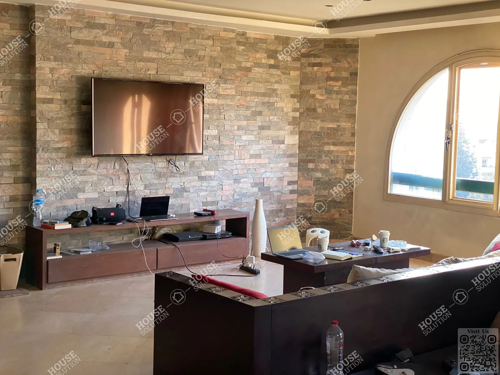 RECEPTION @ Apartments For Rent In Maadi Maadi Degla Area: 190 m² consists of 2 Bedrooms 2 Bathrooms Modern furnished 5 stars #5902-1