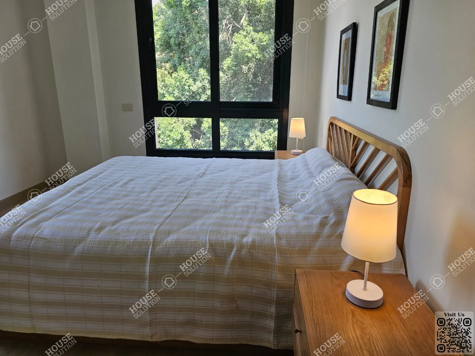 MASTER BEDROOM  @ Studios For Rent In Maadi Maadi Sarayat Area: 110 m² consists of 1 Bedrooms 2 Bathrooms Modern furnished 5 stars #5905-2