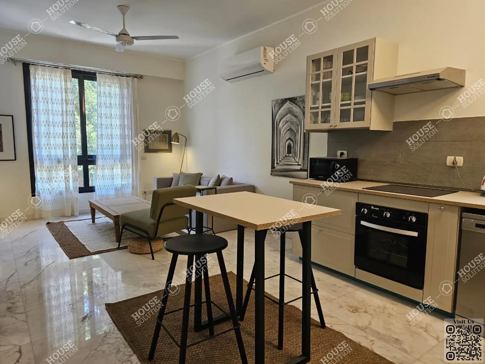 RECEPTION  @ Studios For Rent In Maadi Maadi Sarayat Area: 110 m² consists of 1 Bedrooms 2 Bathrooms Modern furnished 5 stars #5905-0