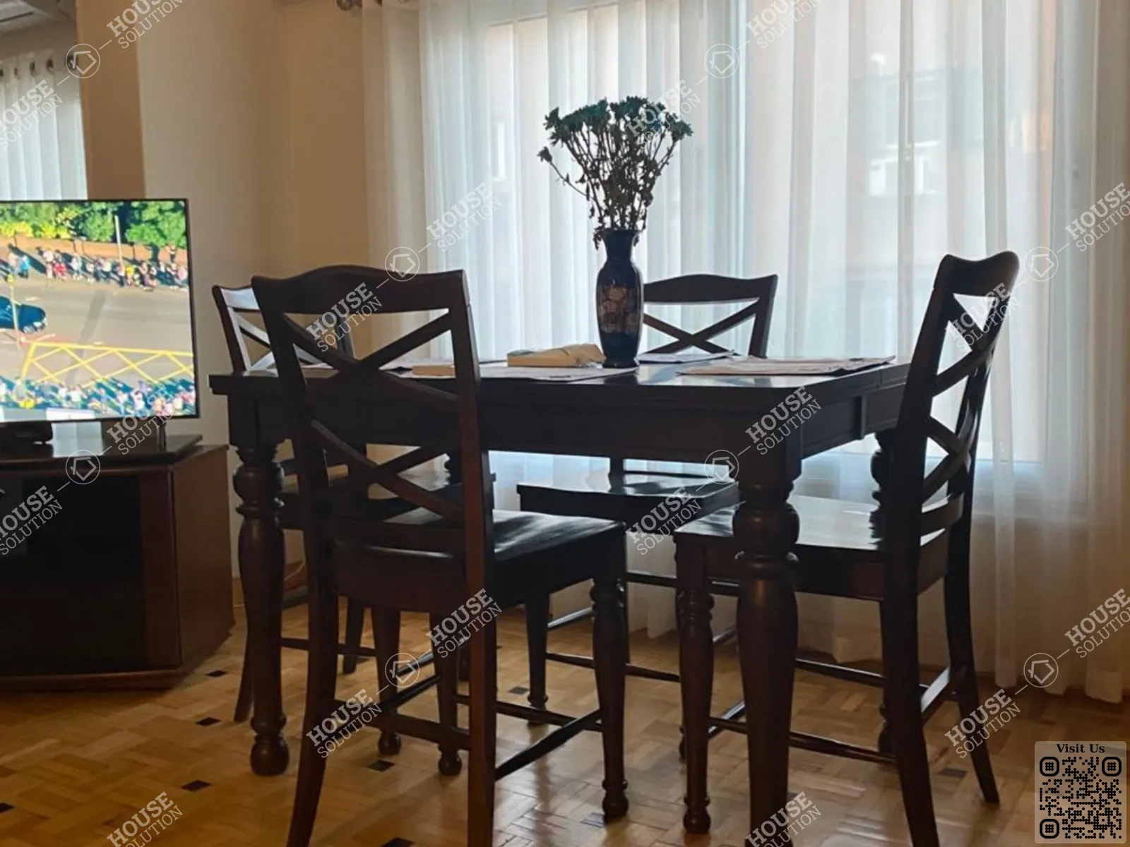 DINING AREA @ Apartments For Rent In Maadi Maadi Sarayat Area: 165 m² consists of 3 Bedrooms 2 Bathrooms Modern furnished 5 stars #5907-1