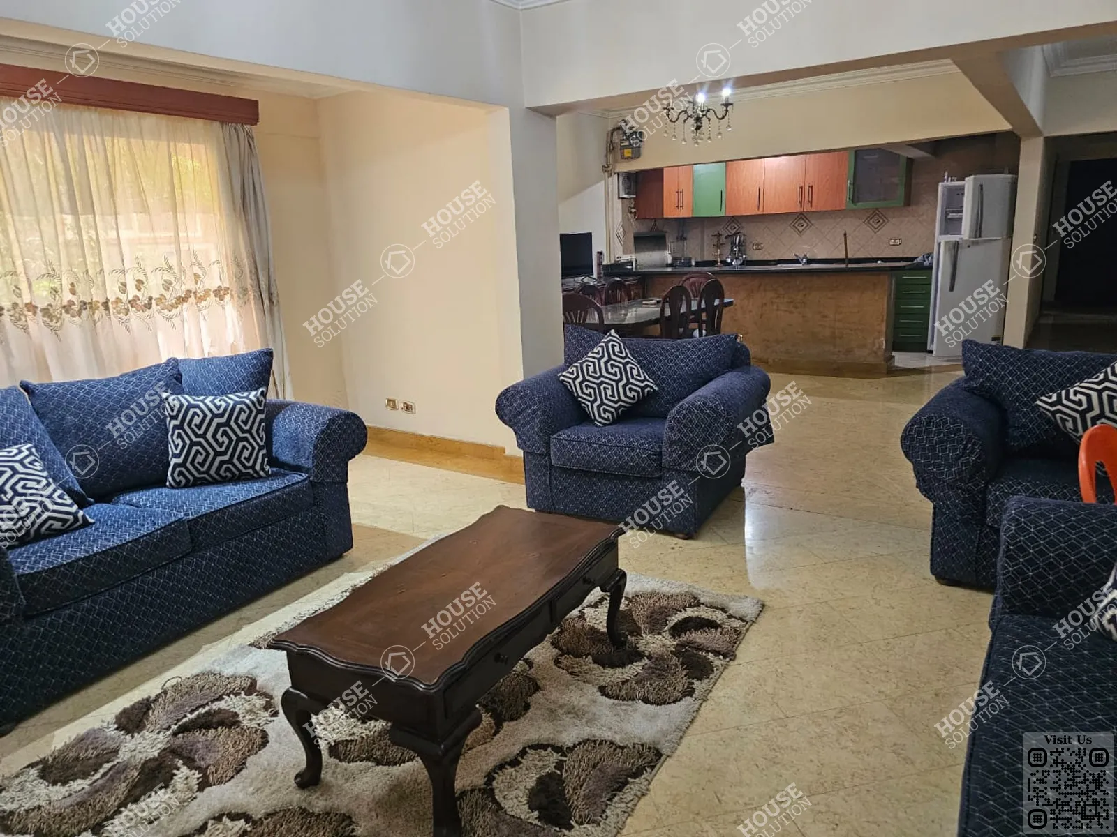 RECEPTION @ Apartments For Rent In Maadi Maadi Degla Area: 125 m² consists of 2 Bedrooms 1 Bathrooms Furnished 5 stars #5908-0