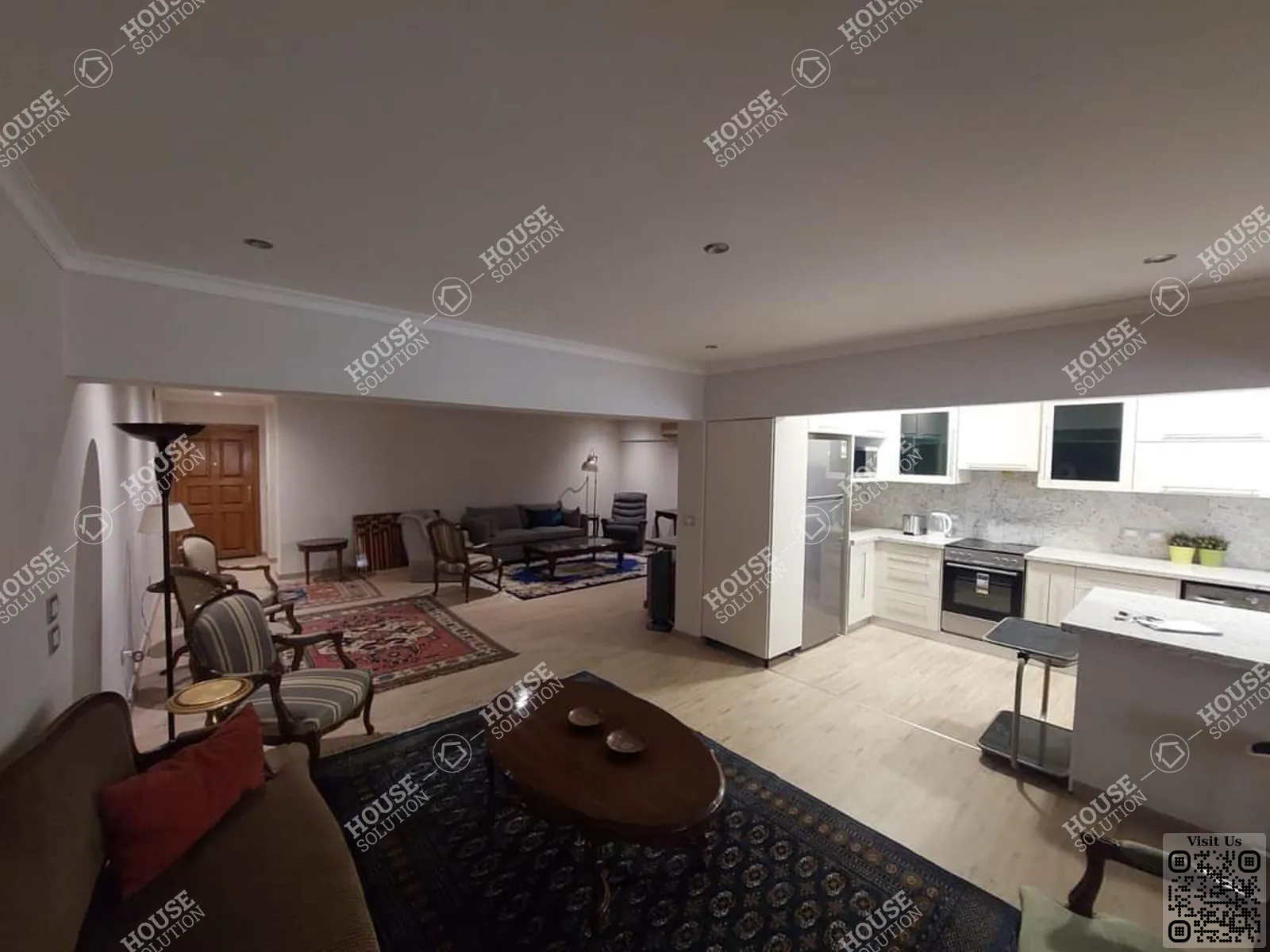 RECEPTION  @ Apartments For Rent In Maadi Maadi Degla Area: 145 m² consists of 2 Bedrooms 2 Bathrooms Furnished 5 stars #5910-2