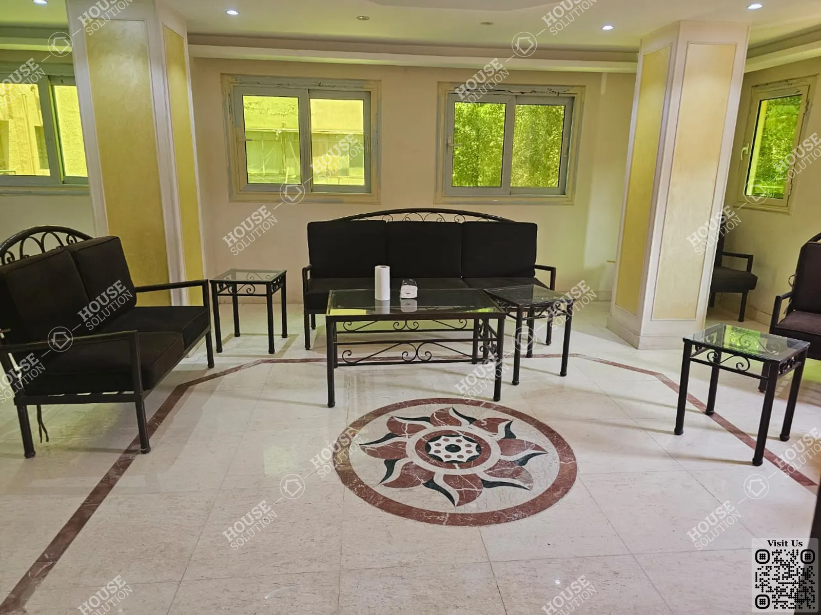 RECEPTION @ Apartments For Rent In Maadi Maadi Degla Area: 200 m² consists of 3 Bedrooms 4 Bathrooms Furnished 5 stars #5916-0