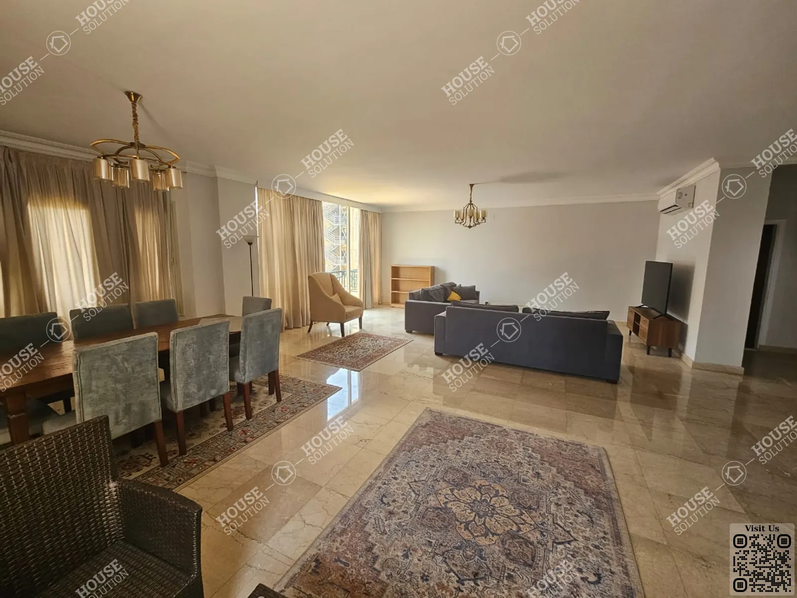 RECEPTION  @ Penthouses For Rent In Maadi Maadi Sarayat Area: 350 m² consists of 3 Bedrooms 4 Bathrooms Modern furnished 5 stars #5917-1