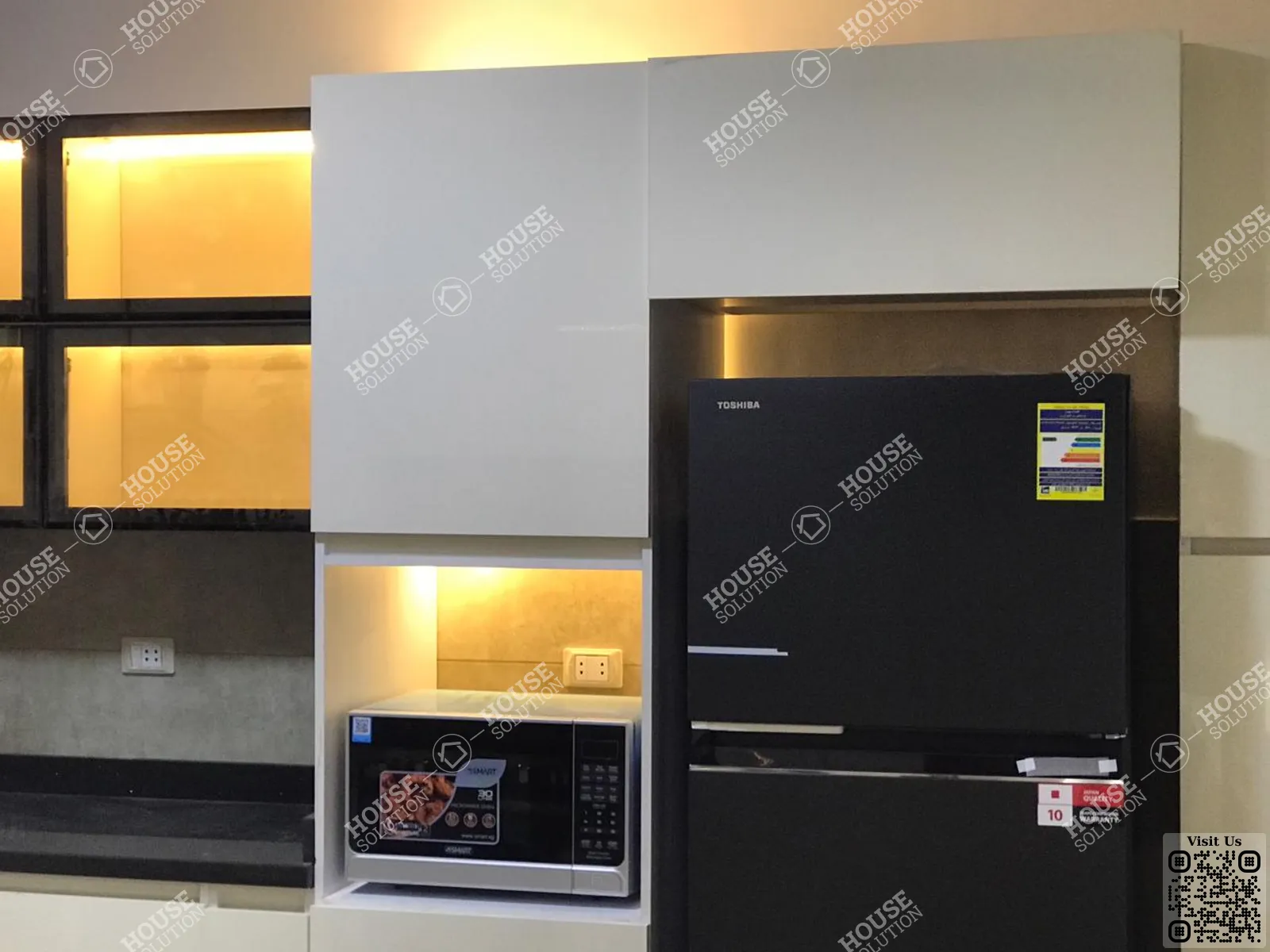 KITCHEN  @ Apartments For Rent In Maadi Maadi Zahraa Area: 150 m² consists of 2 Bedrooms 2 Bathrooms Modern furnished 5 stars #5919-1