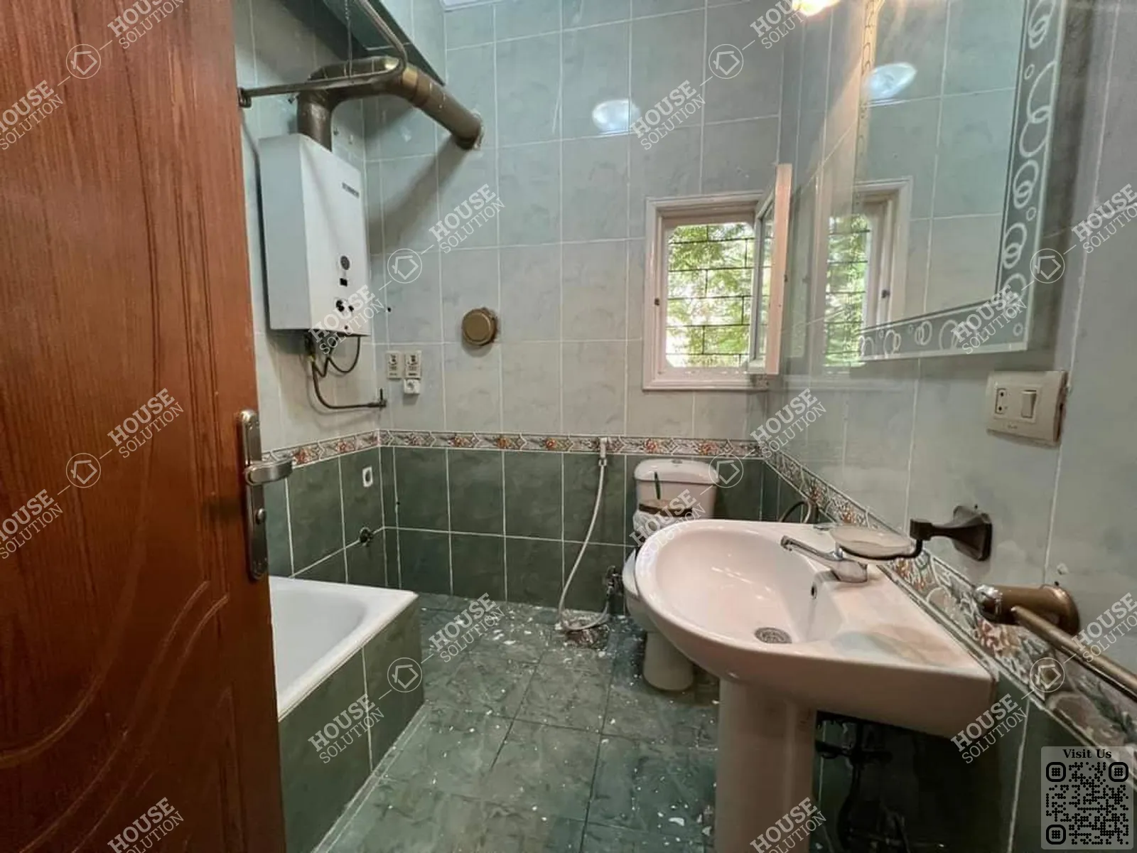 BATHROOM  @ Apartments For Rent In Maadi Maadi Sarayat Area: 120 m² consists of 2 Bedrooms 2 Bathrooms Semi furnished 4 stars #5923-2