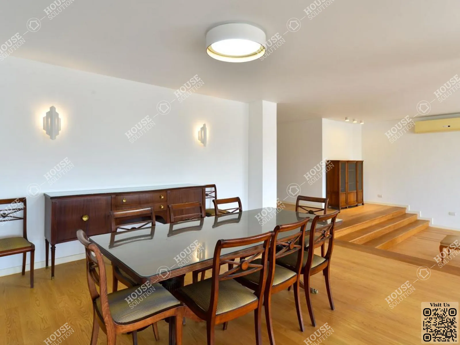 DINING AREA @ Apartments For Rent In Maadi Maadi Sarayat Area: 330 m² consists of 4 Bedrooms 4 Bathrooms Modern furnished 5 stars #5924-2