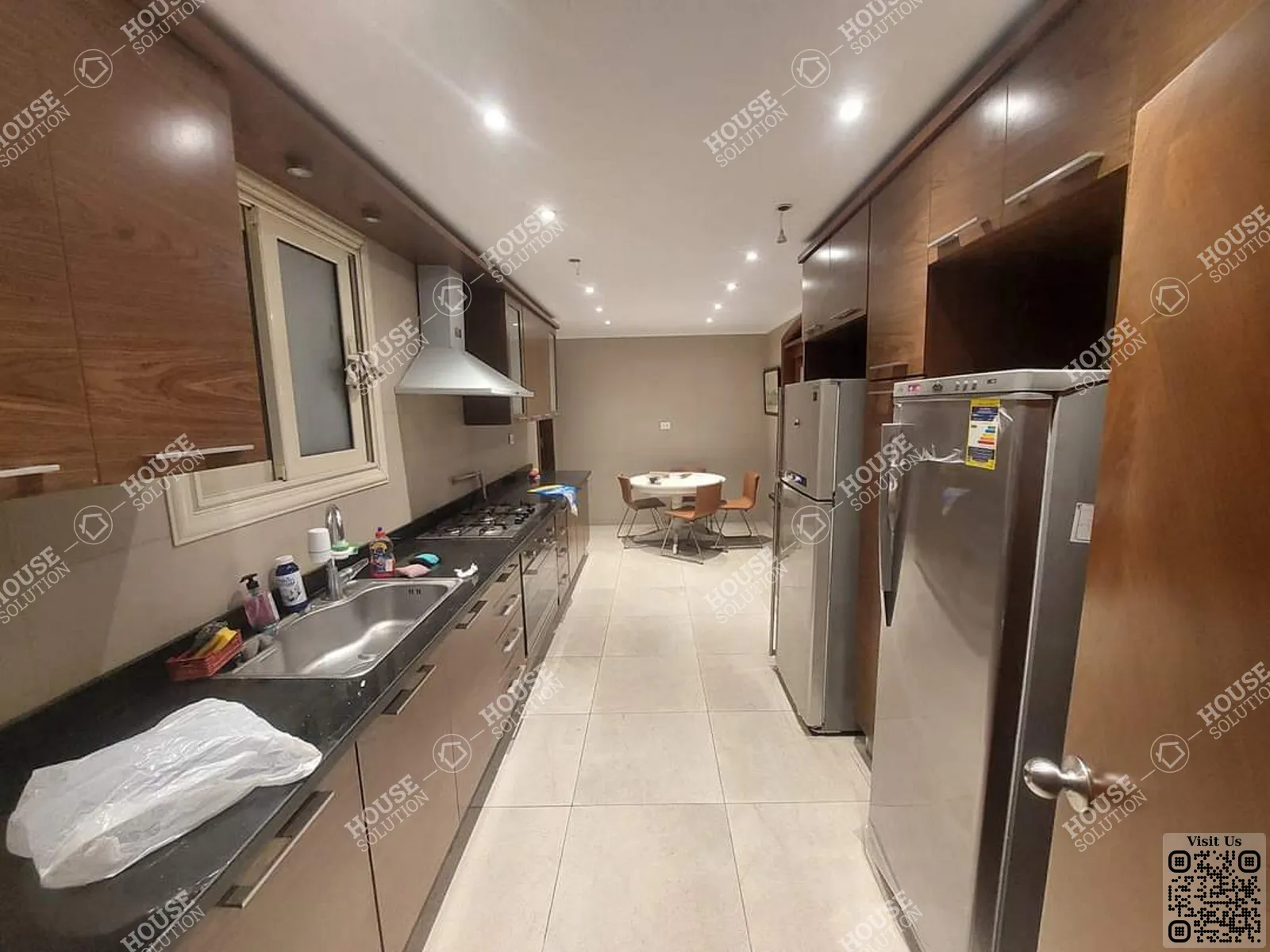 مطبخ	 @ دور ارضي للإيجار في المعادي سرايات المعادي مساحة: 300 م² تتكون من 3 غرفة 3 حمام مفروش مودرن 5 نجوم #5925-2