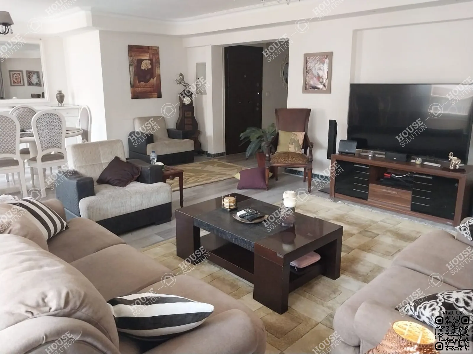 RECEPTION  @ Apartments For Rent In Maadi Maadi Degla Area: 185 m² consists of 3 Bedrooms 3 Bathrooms Modern furnished 5 stars #5926-2