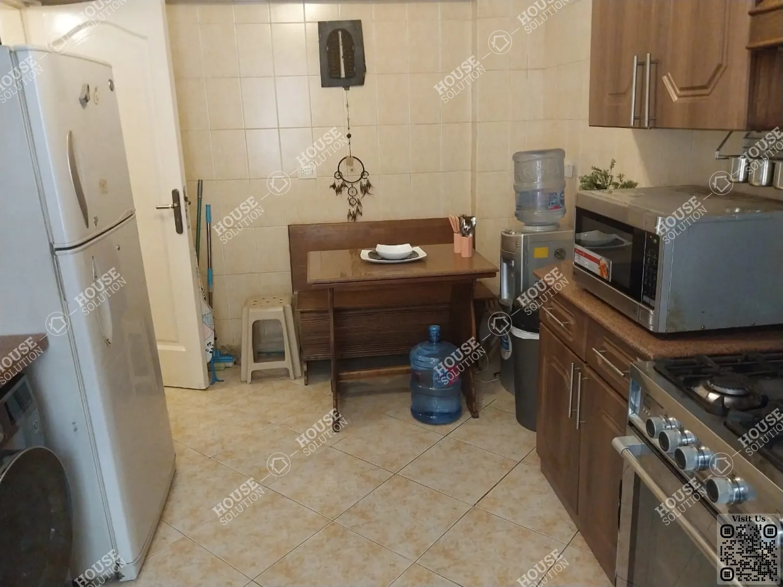 KITCHEN  @ Apartments For Rent In Maadi Maadi Degla Area: 185 m² consists of 3 Bedrooms 3 Bathrooms Modern furnished 5 stars #5926-1