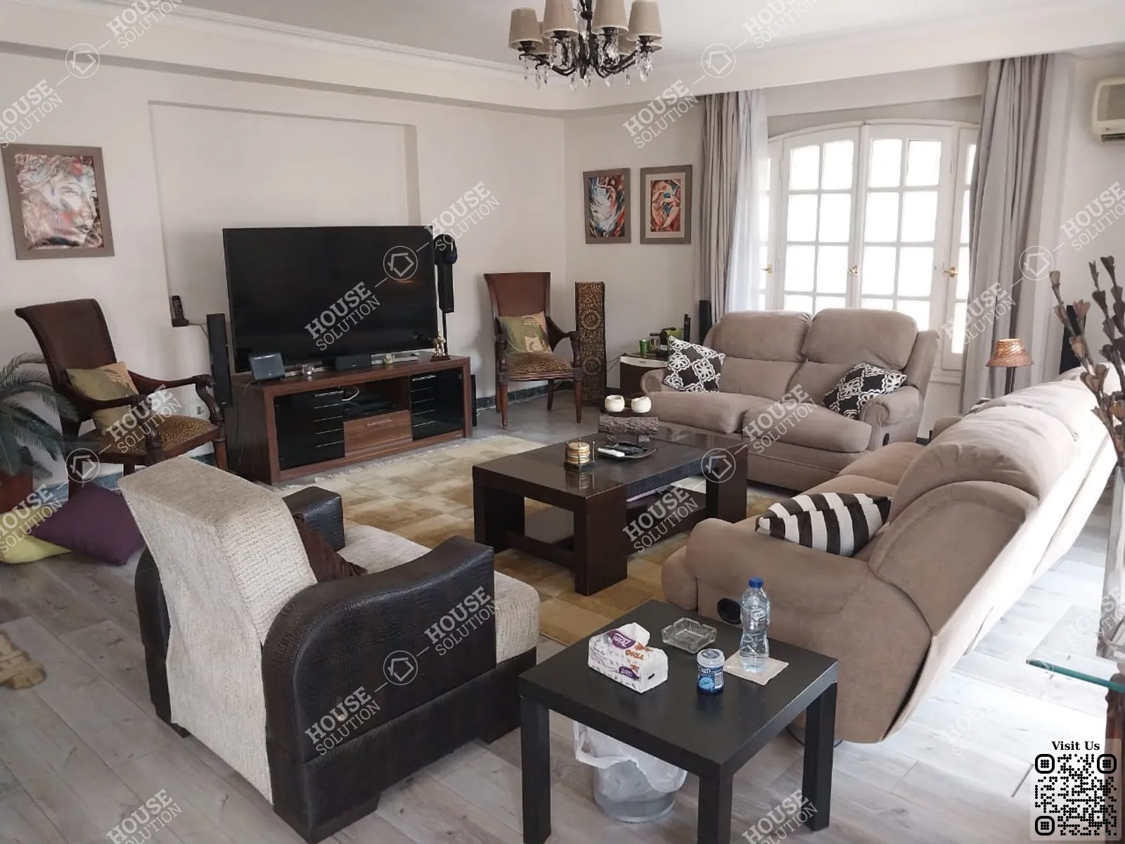 RECEPTION  @ Apartments For Rent In Maadi Maadi Degla Area: 185 m² consists of 3 Bedrooms 3 Bathrooms Modern furnished 5 stars #5926-0