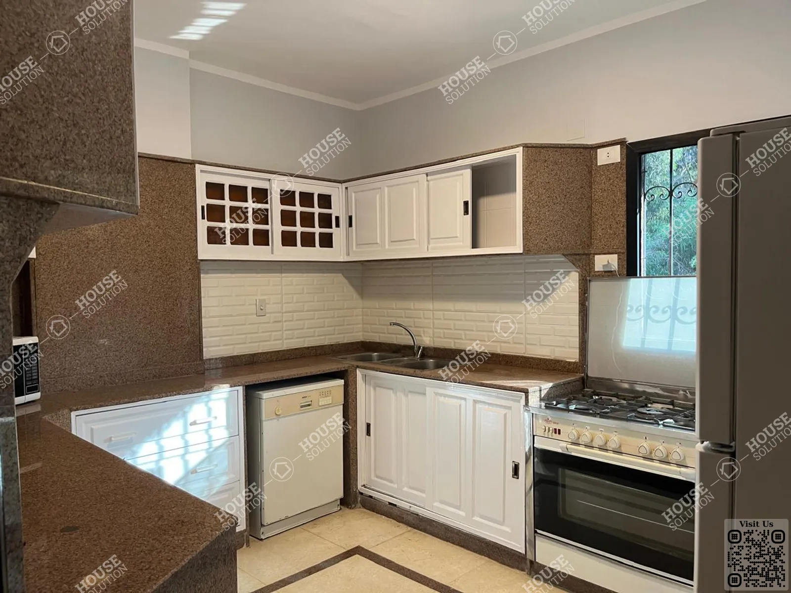 KITCHEN @ Apartments For Rent In Maadi Maadi Sarayat Area: 200 m² consists of 3 Bedrooms 2 Bathrooms Modern furnished 5 stars #5929-2
