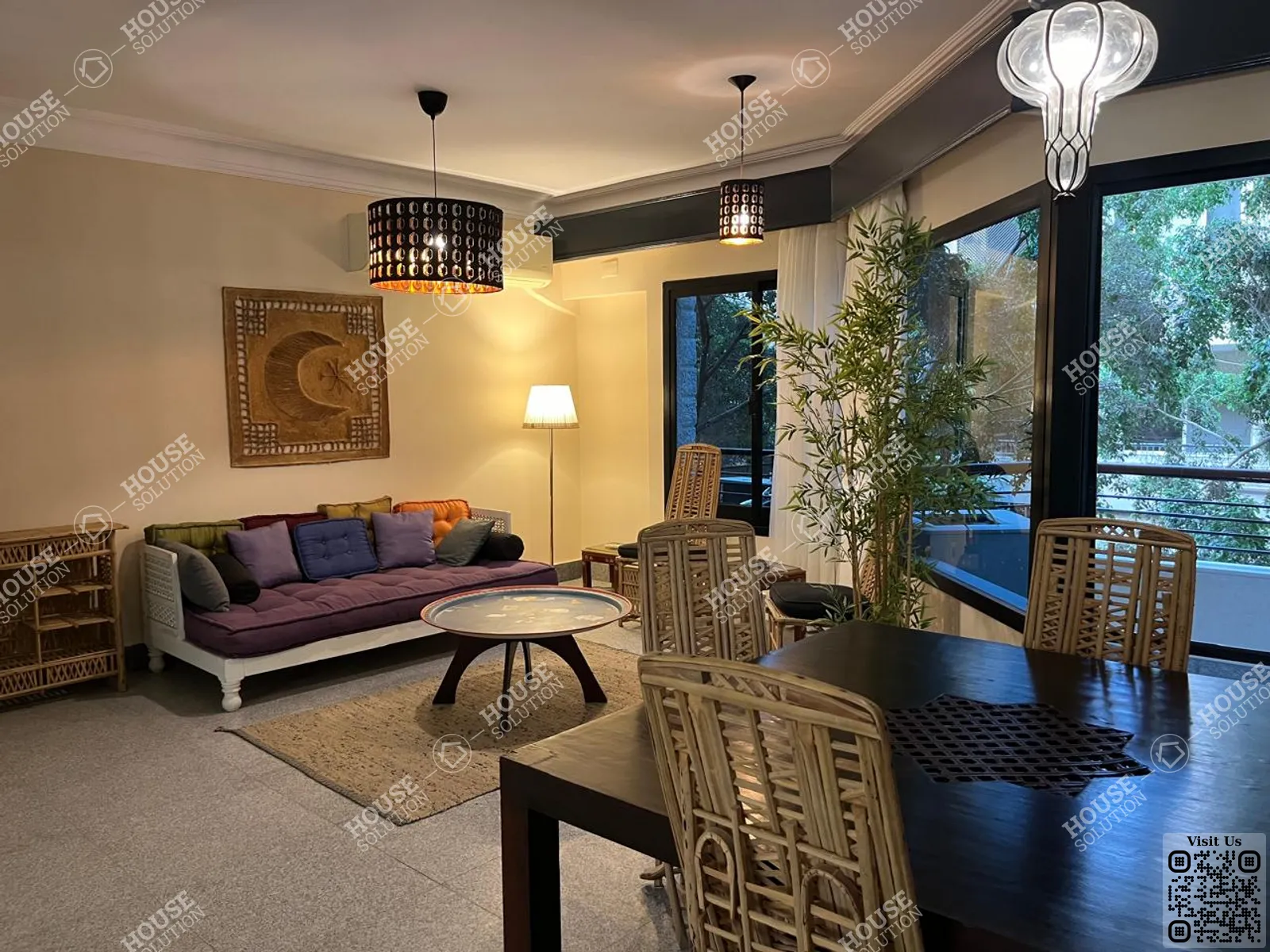 RECEPTION @ Apartments For Rent In Maadi Maadi Sarayat Area: 200 m² consists of 3 Bedrooms 2 Bathrooms Modern furnished 5 stars #5929-0