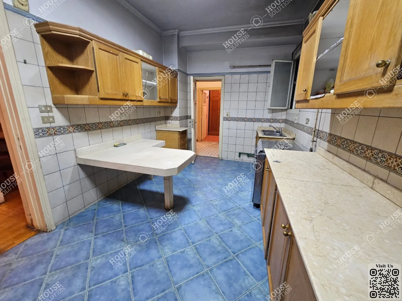 KITCHEN  @ Apartments For Rent In Maadi Maadi Sarayat Area: 285 m² consists of 3 Bedrooms 3 Bathrooms Semi furnished 5 stars #5930-2