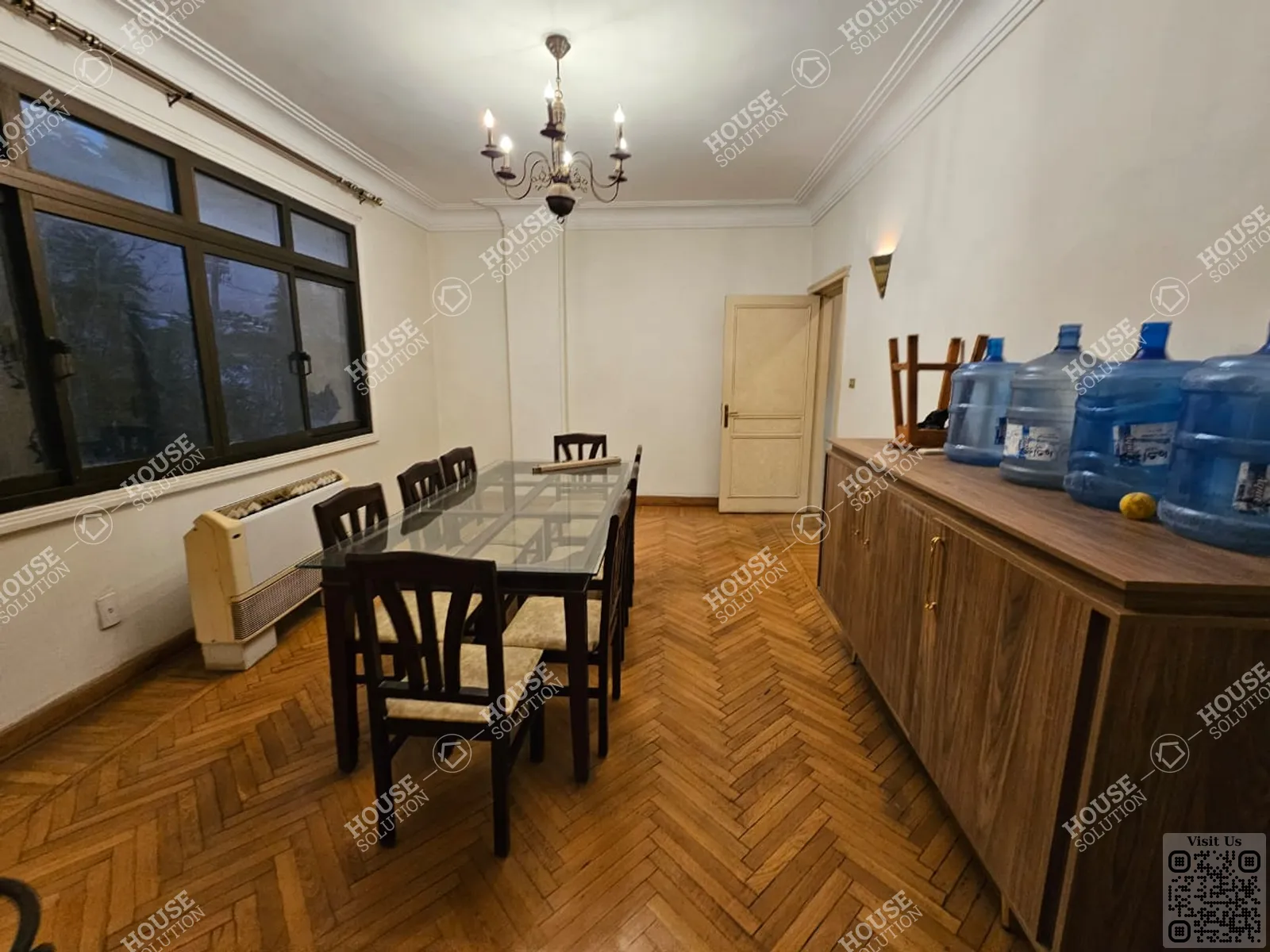 DINING AREA @ Apartments For Rent In Maadi Maadi Sarayat Area: 285 m² consists of 3 Bedrooms 3 Bathrooms Semi furnished 5 stars #5930-1