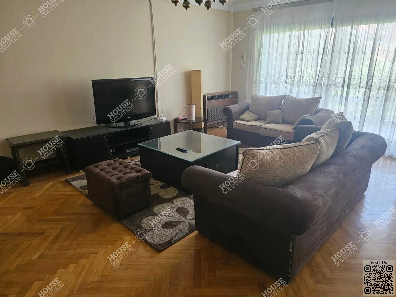 RECEPTION  @ Apartments For Rent In Maadi Maadi Sarayat Area: 180 m² consists of 3 Bedrooms 3 Bathrooms Furnished 5 stars #5932-1
