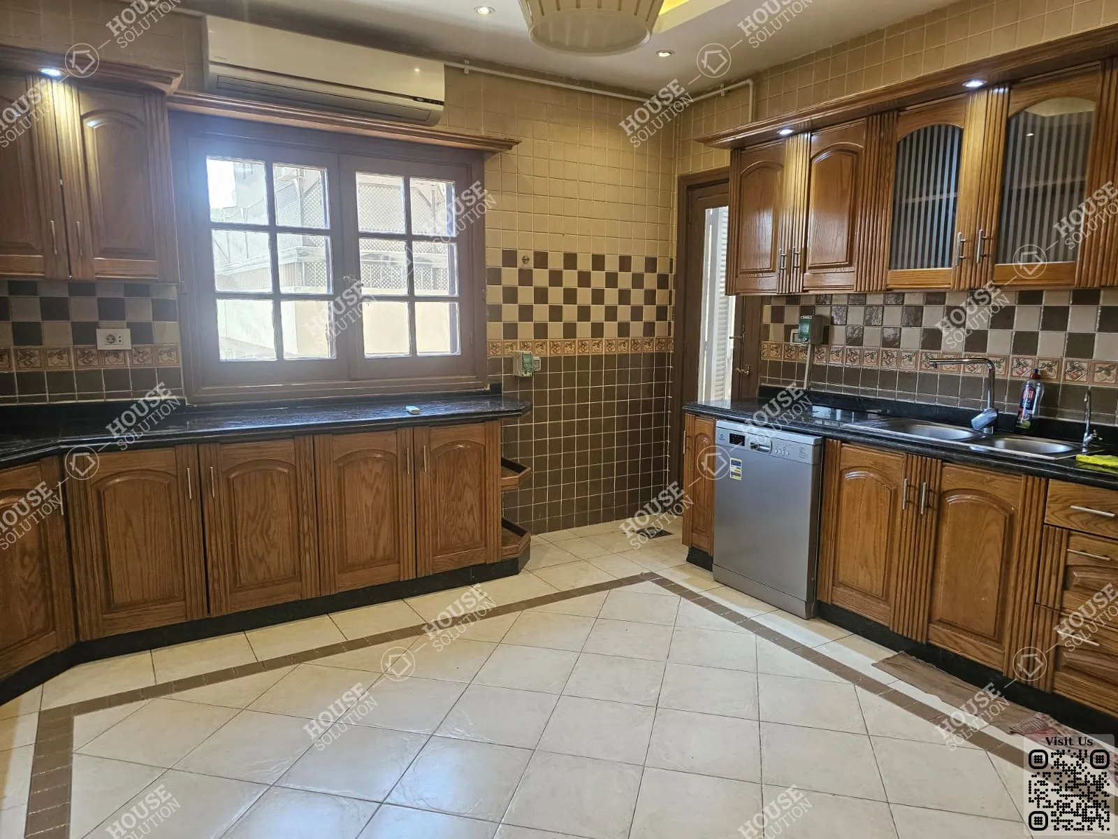 KITCHEN  @ Apartments For Rent In Maadi Maadi Sarayat Area: 285 m² consists of 4 Bedrooms 4 Bathrooms Semi furnished 5 stars #5934-1