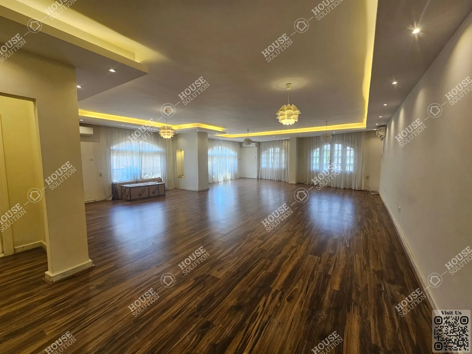 RECEPTION  @ Apartments For Rent In Maadi Maadi Sarayat Area: 285 m² consists of 4 Bedrooms 4 Bathrooms Semi furnished 5 stars #5934-0