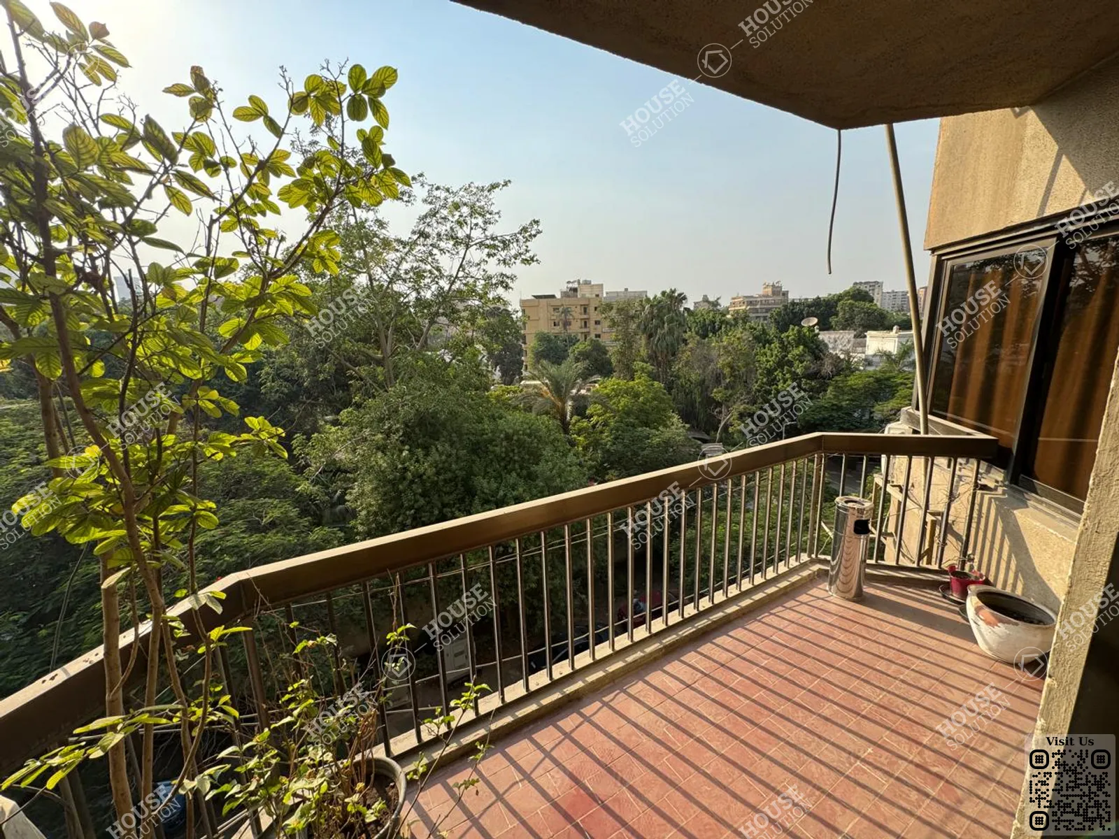BALCONY @ Apartments For Rent In Maadi Maadi Sarayat Area: 300 m² consists of 3 Bedrooms 3 Bathrooms Furnished 5 stars #5939-2