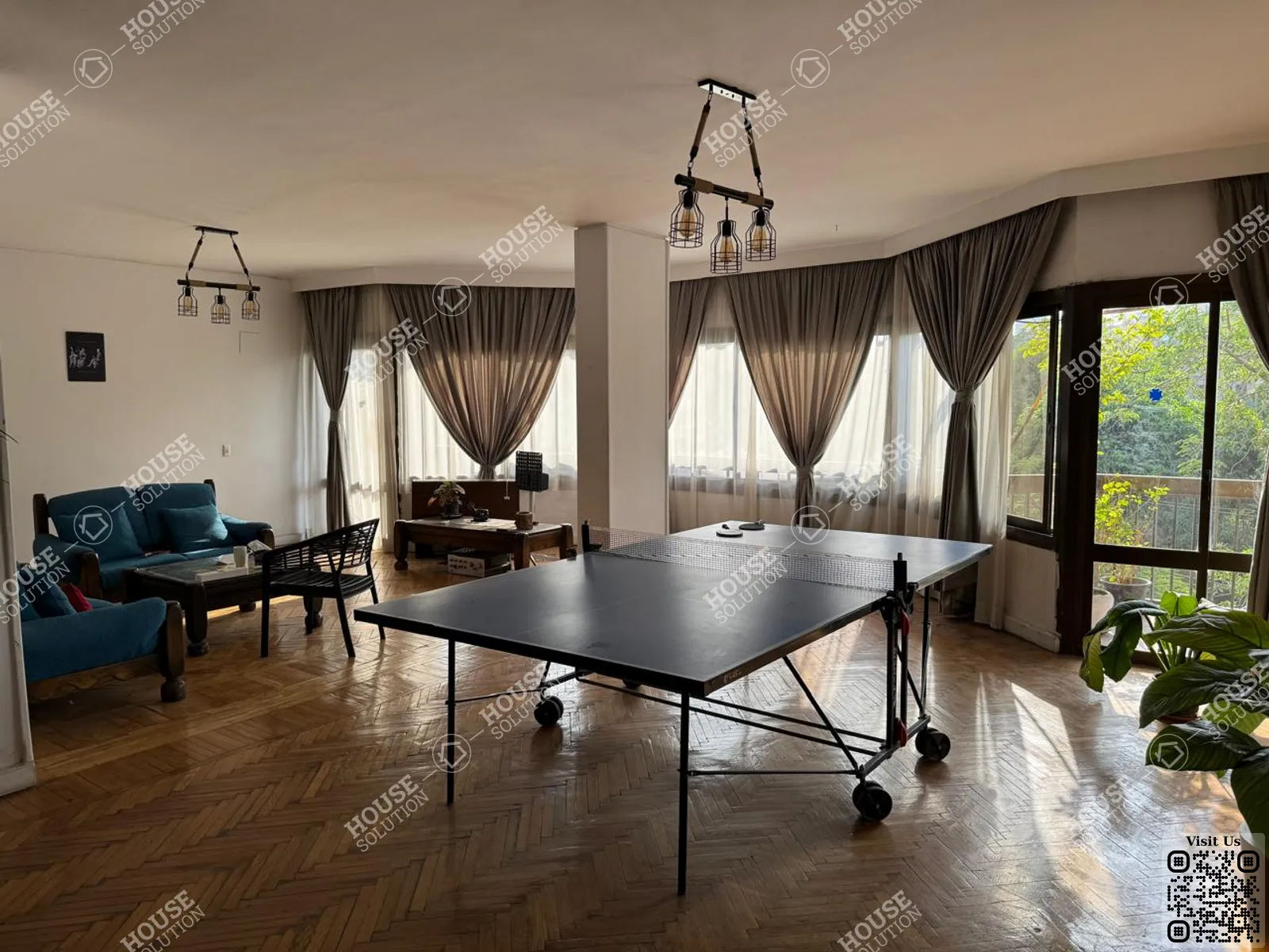 RECEPTION @ Apartments For Rent In Maadi Maadi Sarayat Area: 300 m² consists of 3 Bedrooms 3 Bathrooms Furnished 5 stars #5939-0