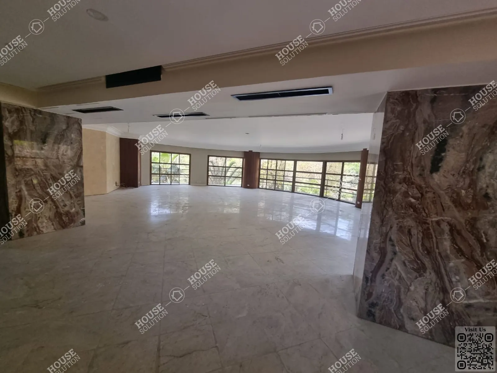 RECEPTION @ Apartments For Rent In Maadi Maadi Sarayat Area: 320 m² consists of 4 Bedrooms 4 Bathrooms Semi furnished 5 stars #5940-2