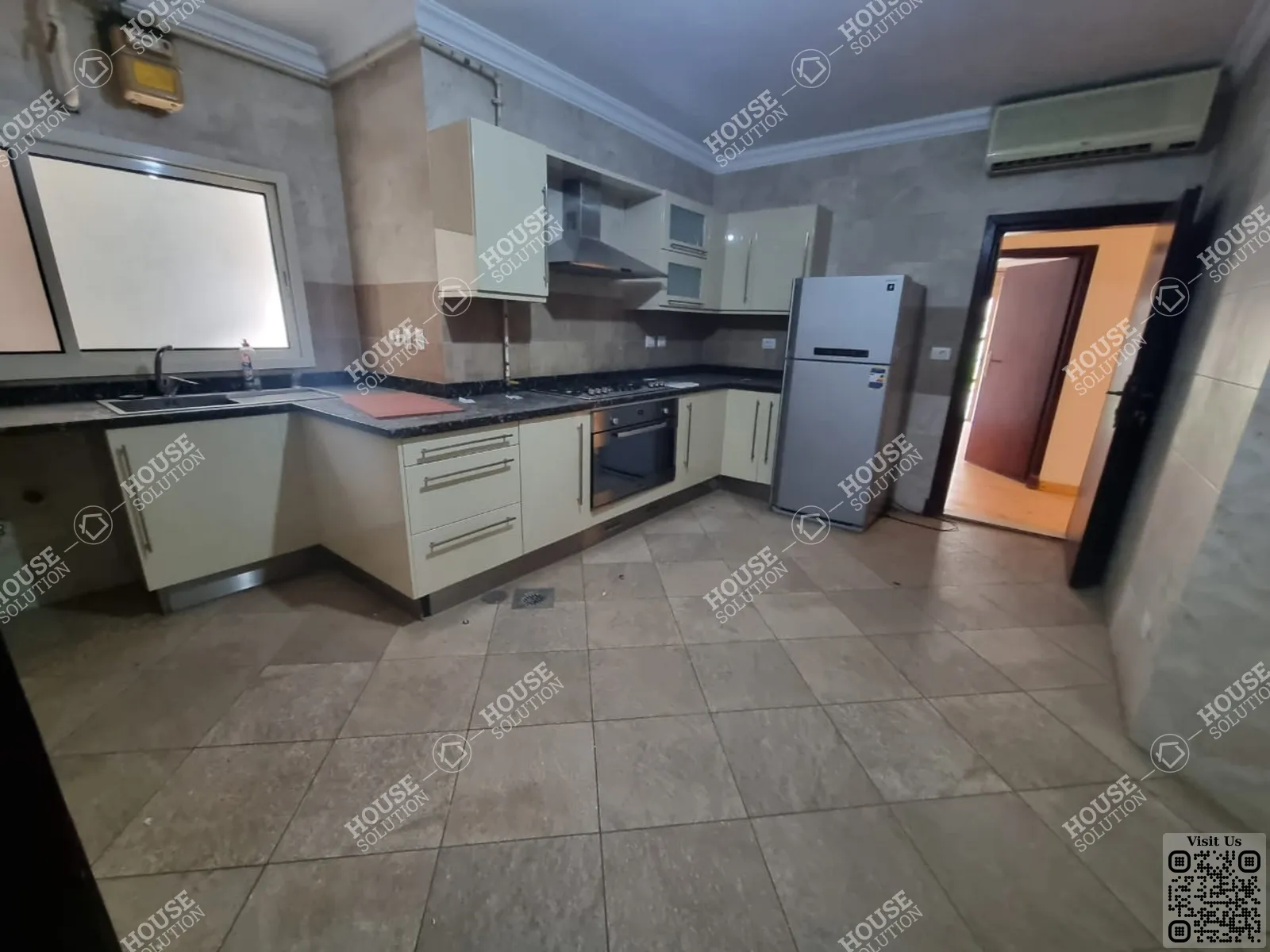 KITCHEN @ Apartments For Rent In Maadi Maadi Sarayat Area: 320 m² consists of 4 Bedrooms 4 Bathrooms Semi furnished 5 stars #5940-1