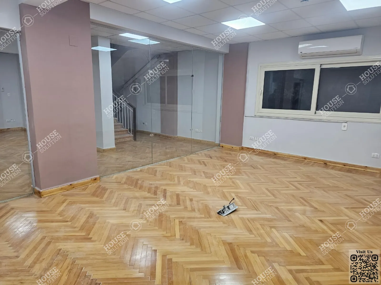 RECEPTION @ Office spaces For Rent In Maadi Maadi Sarayat Area: 330 m² consists of 3 Bedrooms 3 Bathrooms Semi furnished 5 stars #5944-2