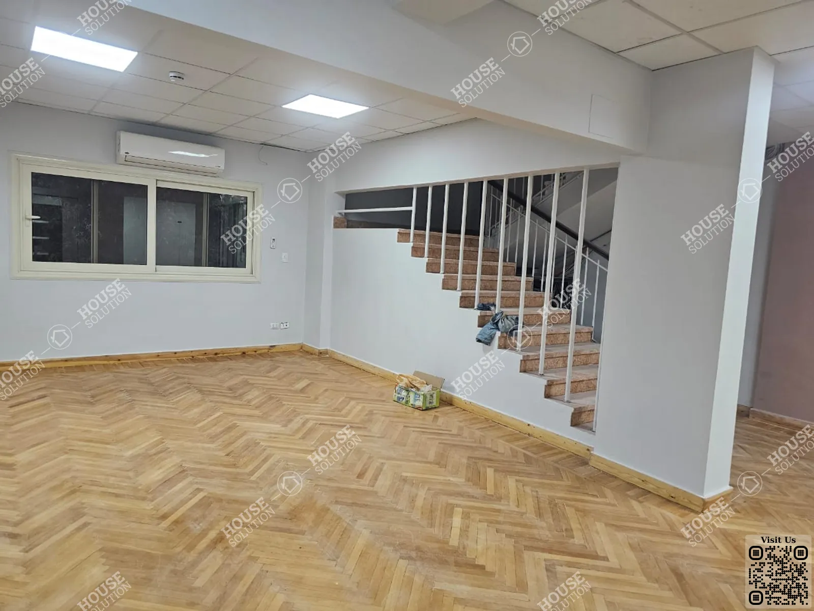 RECEPTION @ Office spaces For Rent In Maadi Maadi Sarayat Area: 330 m² consists of 3 Bedrooms 3 Bathrooms Semi furnished 5 stars #5944-0