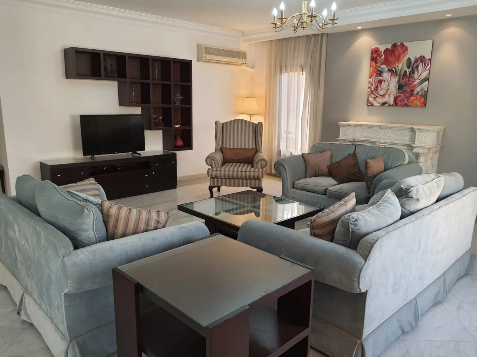 Apartments For Sale In Maadi Maadi Sarayat Area: 250 m² consists of 3 Bedrooms 3 Bathrooms Furnished 5 stars #5946